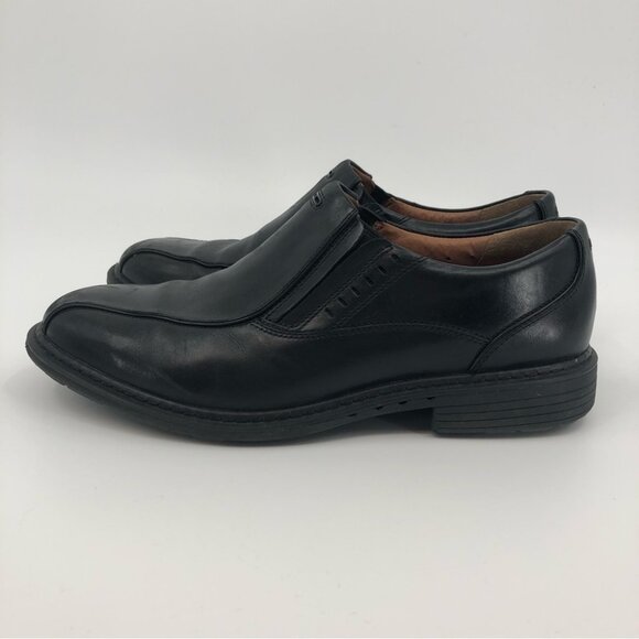 Clarks Black Breathable Comfort Loafers | Handmade in Vietnam main image 6
